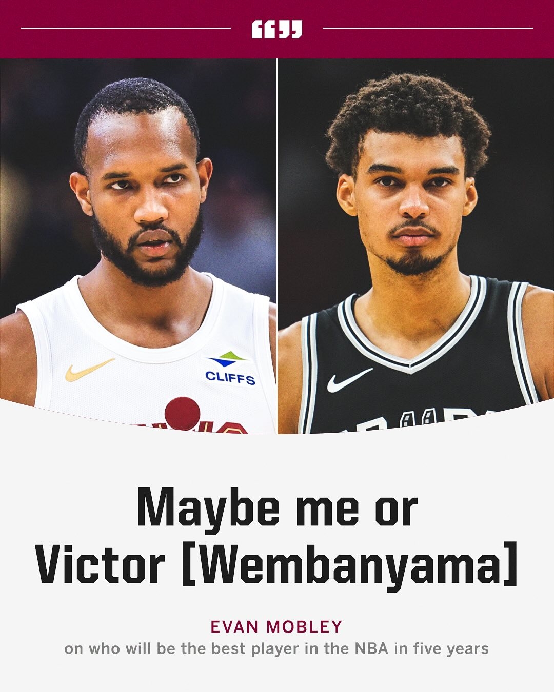  未來5年NBA最好的球員會(huì)是誰？莫布里：可能是我或者文班亞馬
