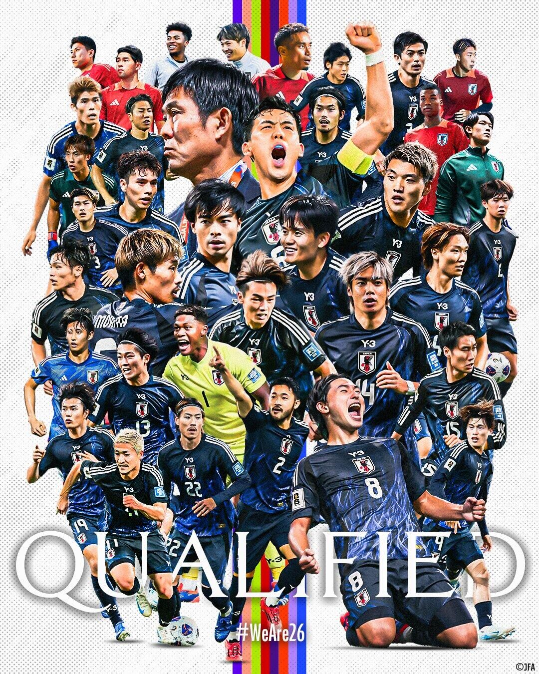  斷層領(lǐng)先！日本7輪6勝1平提前晉級(jí)世界杯，全球除東道主外首隊(duì)！